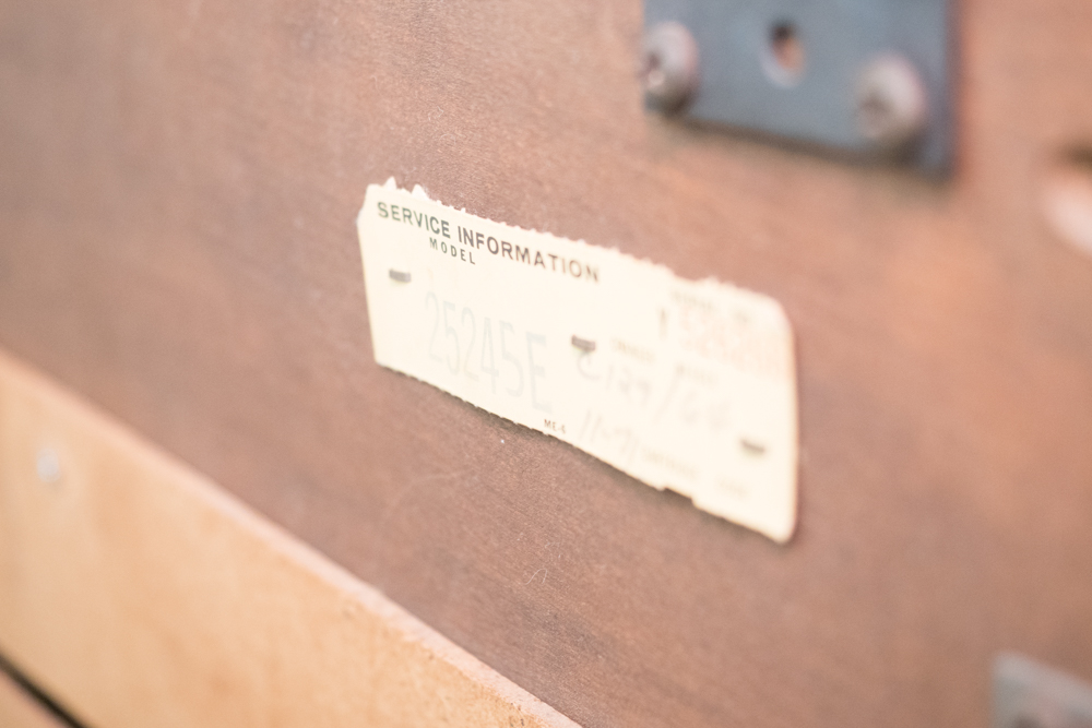 Mid Century Modern Electrophonic Record Player Cabinet