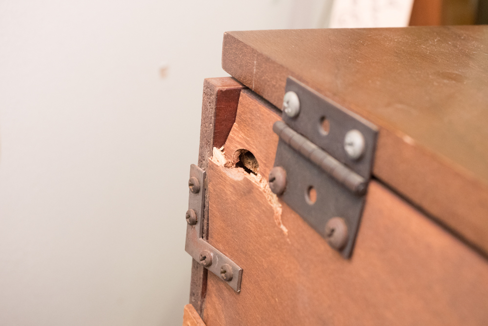 Mid Century Modern Electrophonic Record Player Cabinet