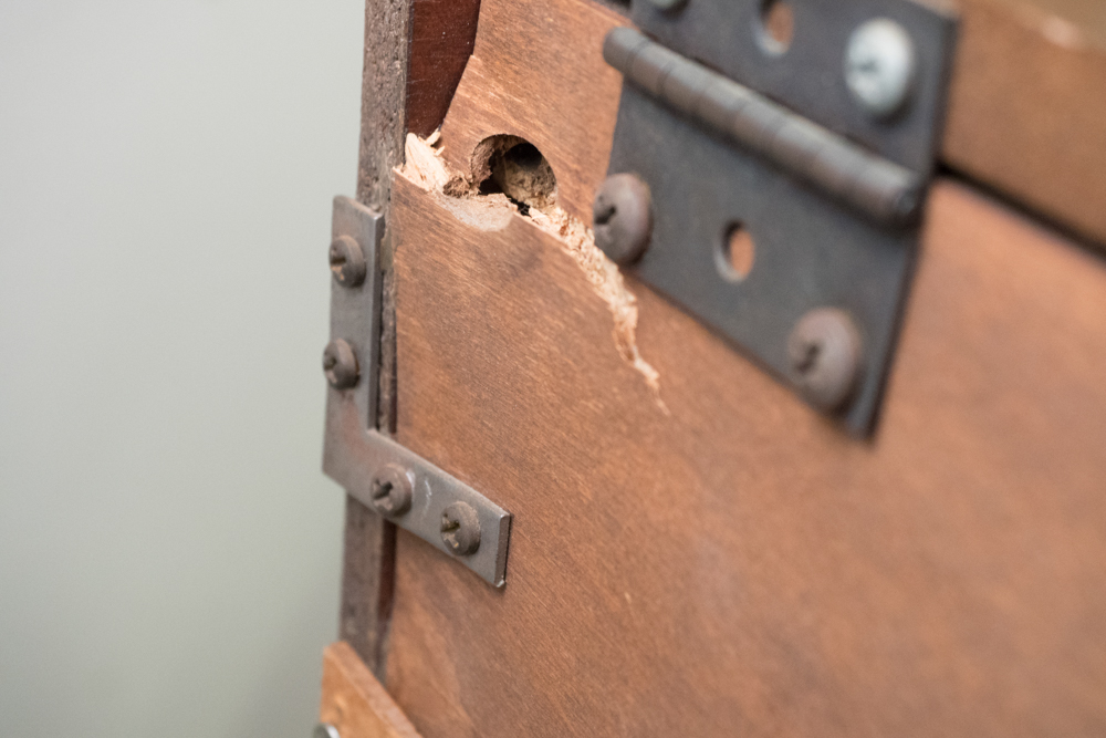 Mid Century Modern Electrophonic Record Player Cabinet