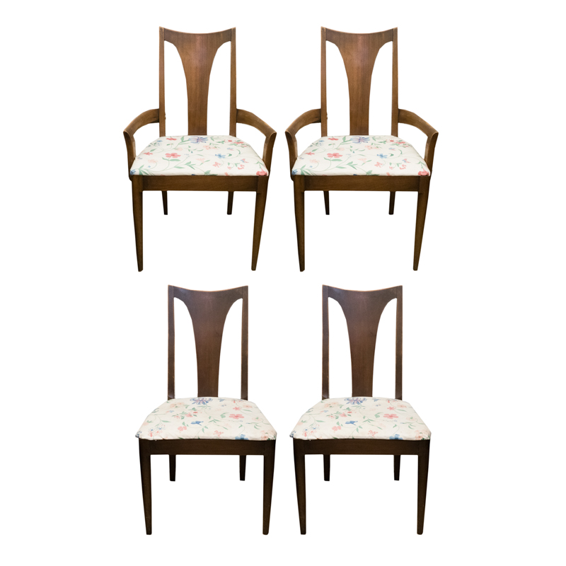 Set of Mid Century Modern Dining Chairs