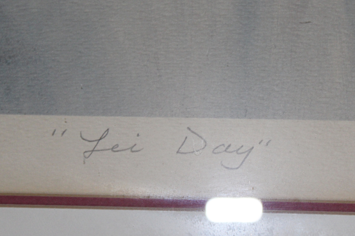 Angela Kanas Limited Edition Print and Hawaiian Monkey Pod Bowls