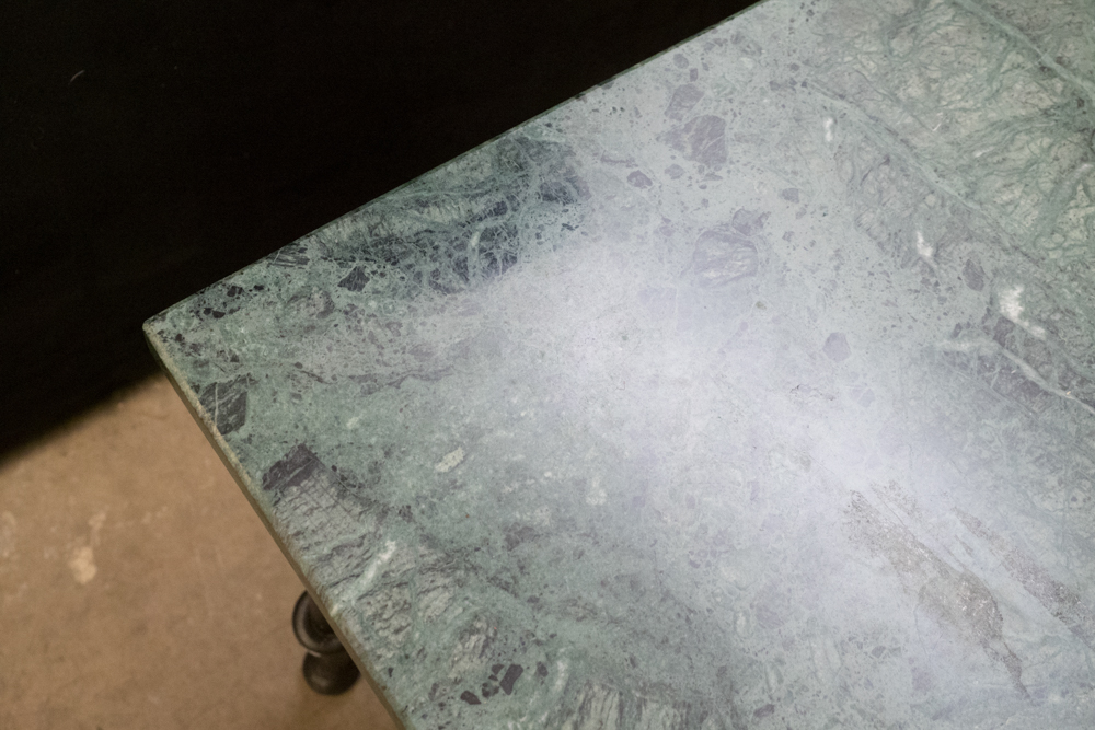 Italian Custom Made Marble Topped Coffee Table