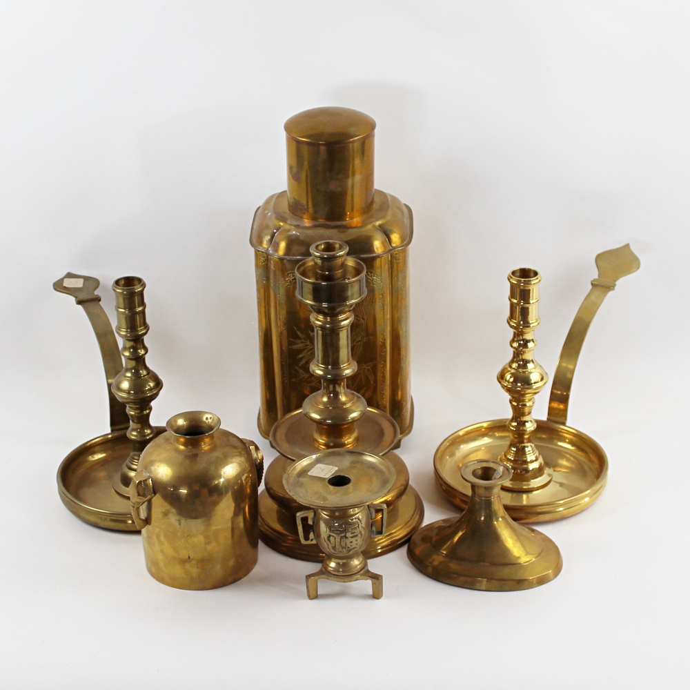 Group of Brass Decor