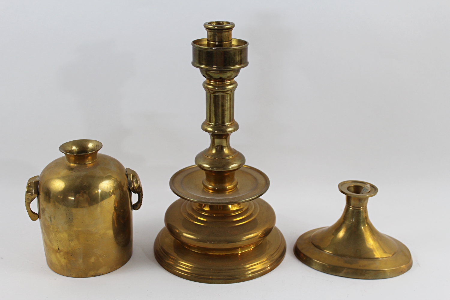Group of Brass Decor
