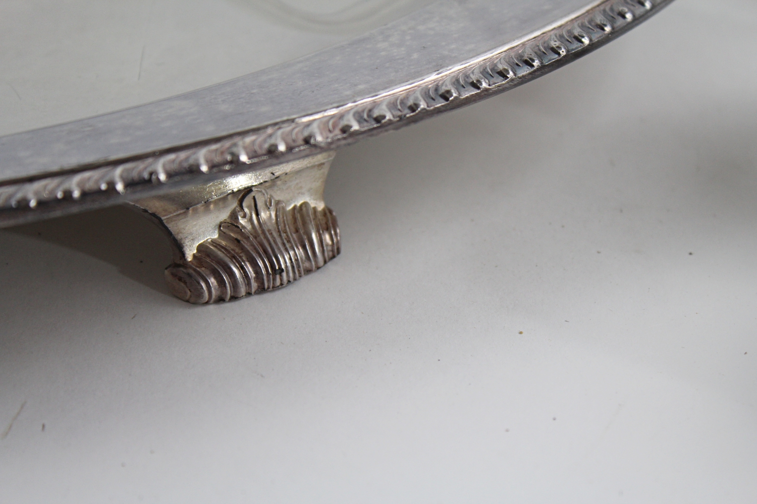 William Rogers Silver Plate Punch Bowl and Serving Tray