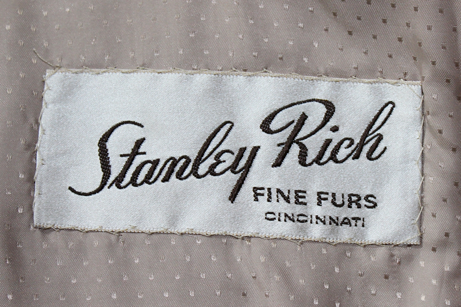 Stanley Rich Lamb Fur Coat