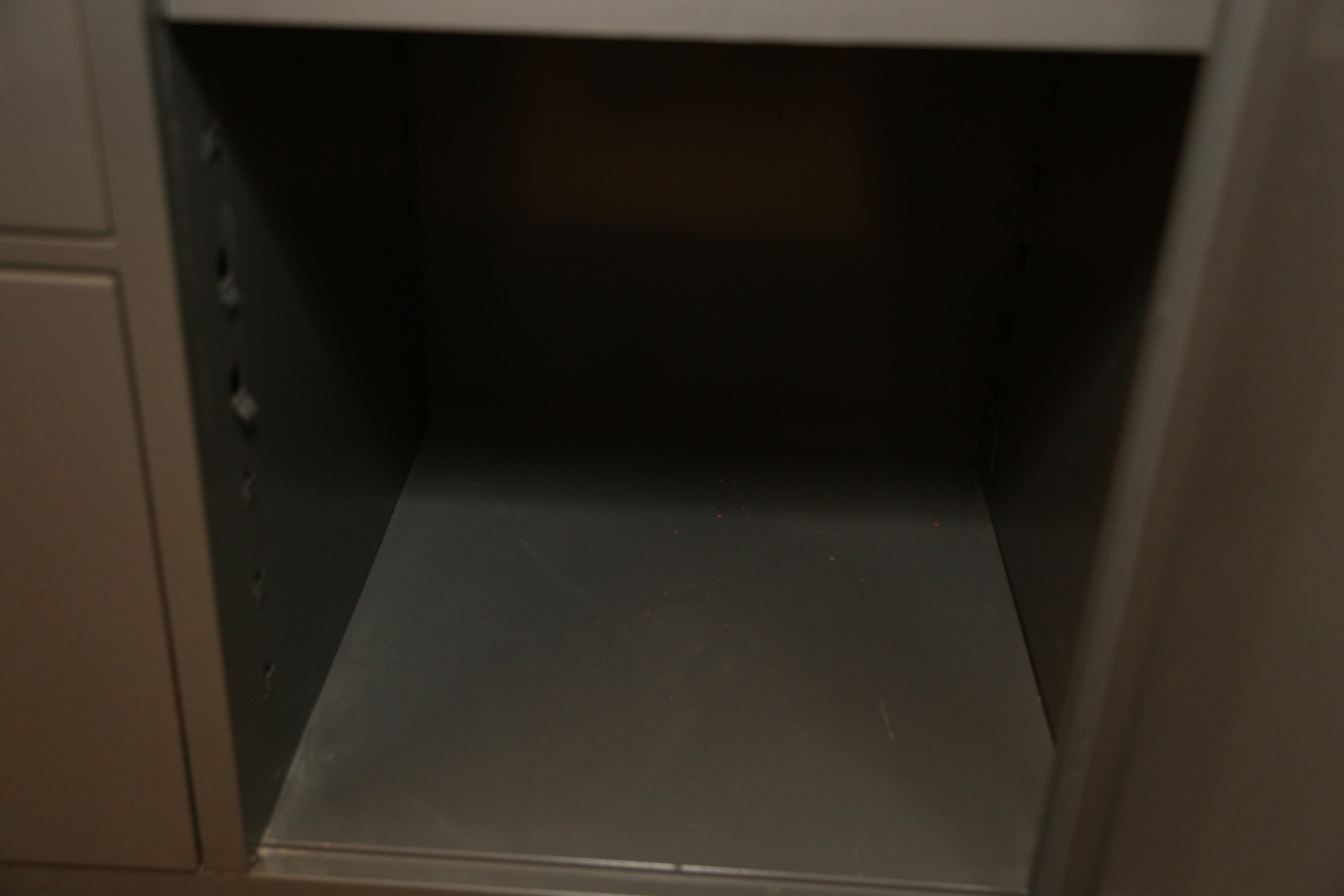 Cole-Steel Metal Filing Cabinet with Safe