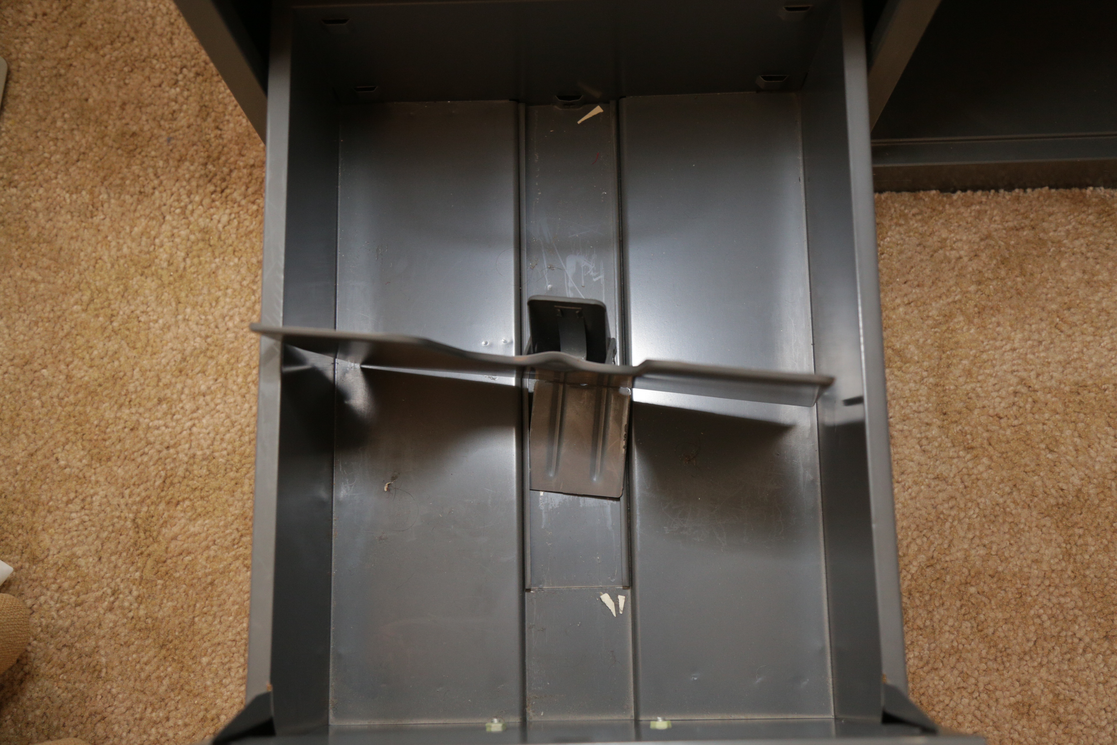 Cole-Steel Metal Filing Cabinet with Safe