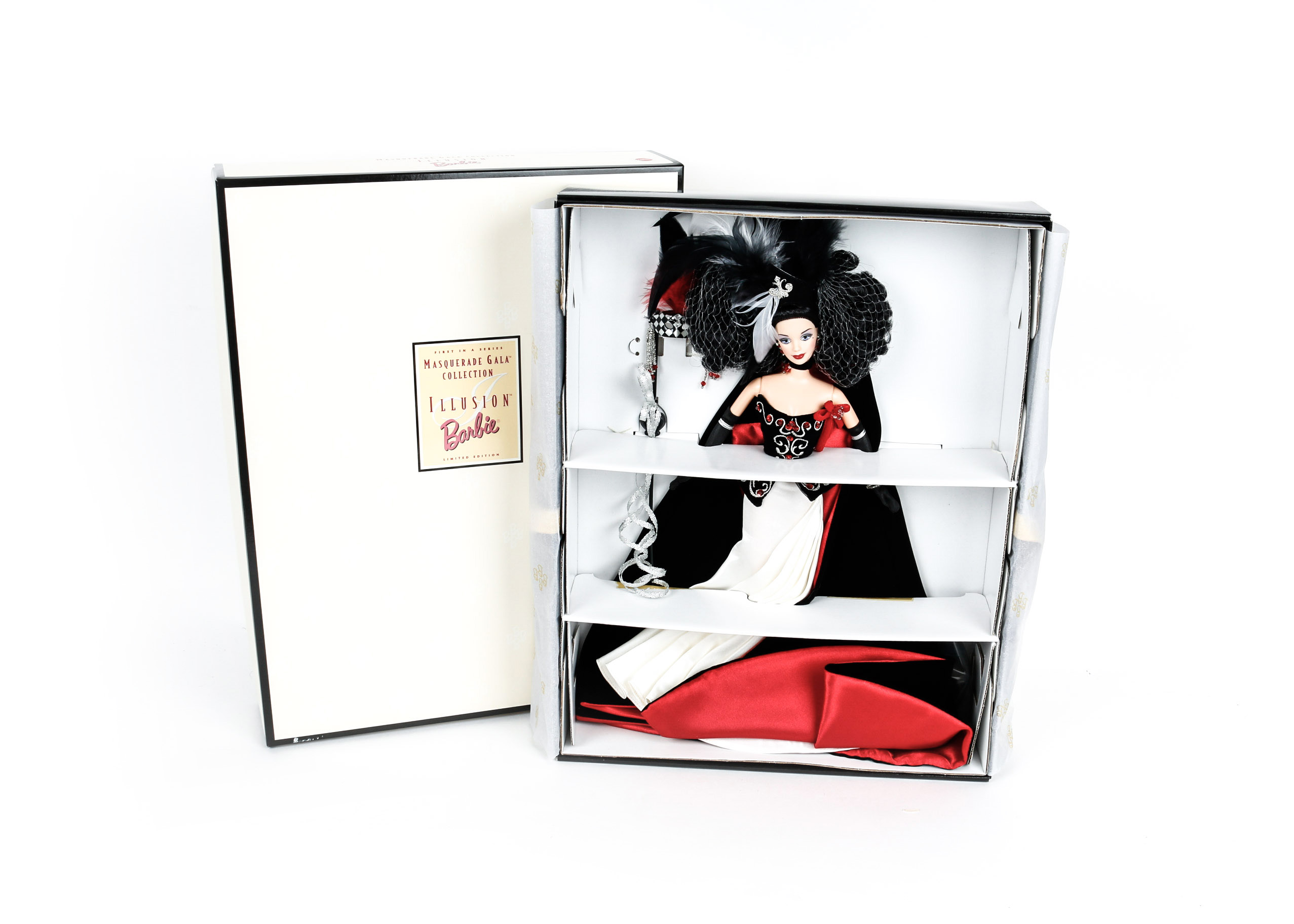 1997 Mattel Masquerade Gala Collection Illusion Barbie