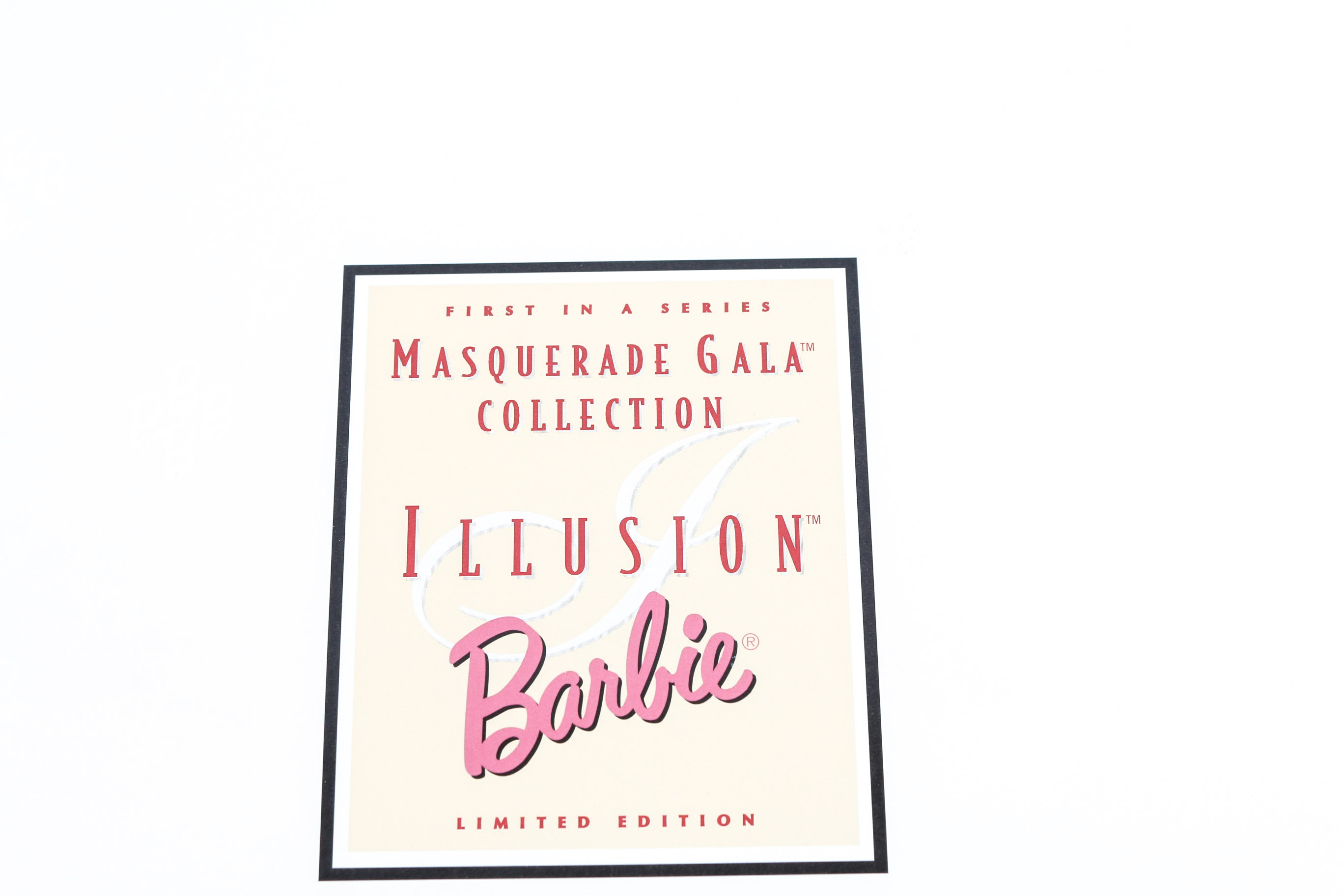 1997 Mattel Masquerade Gala Collection Illusion Barbie