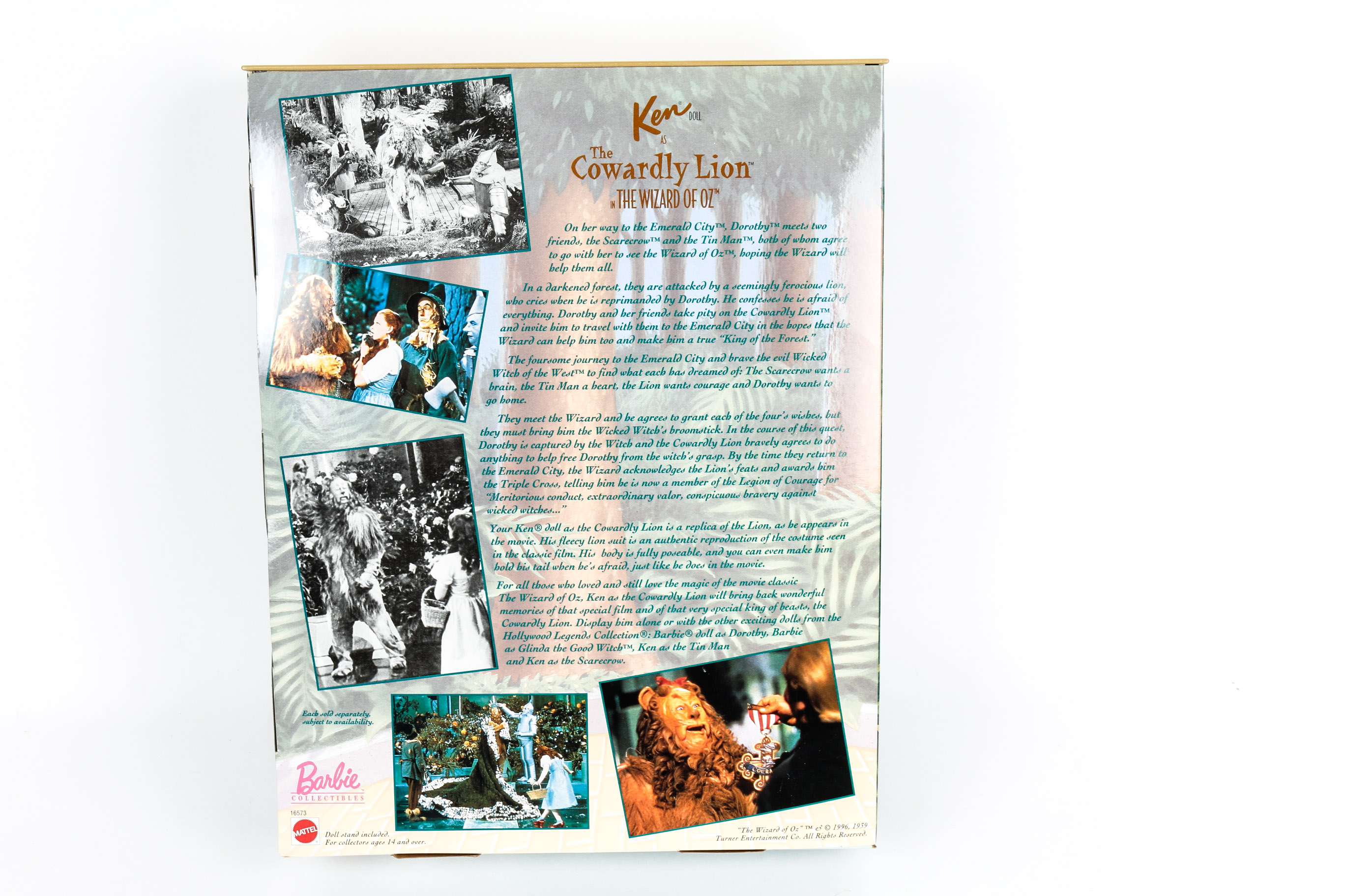 1996 Mattel Hollywood Legends  "Wizard of Oz" Ken Doll