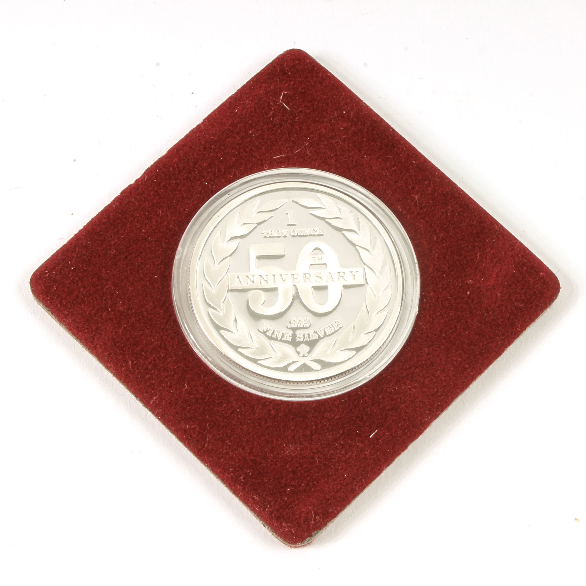 Fine Silver Sturgis 50th Anniversary Medallion