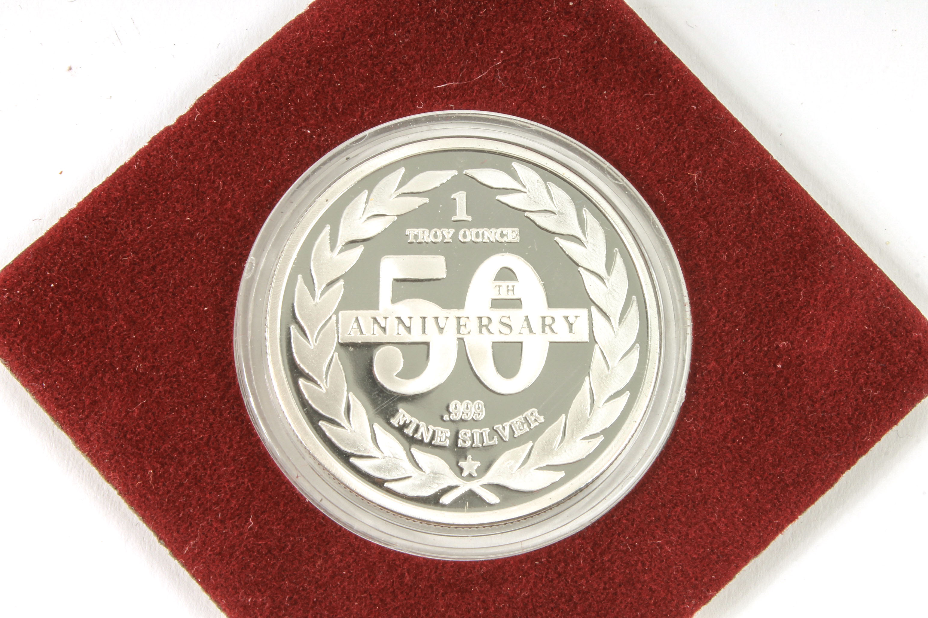 Fine Silver Sturgis 50th Anniversary Medallion