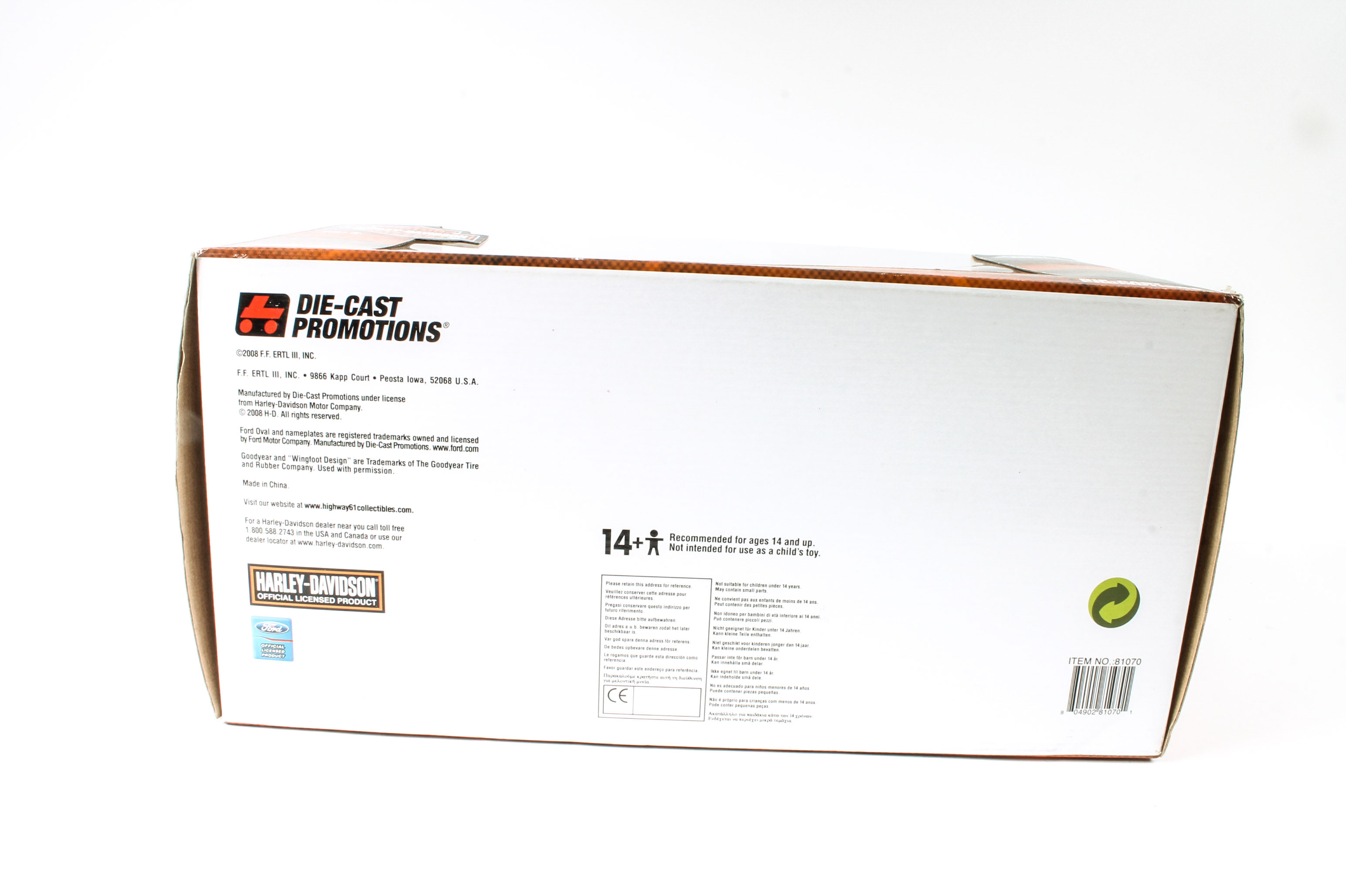 Harley-Davidson Die-Cast Model 1940 Ford Wrecker