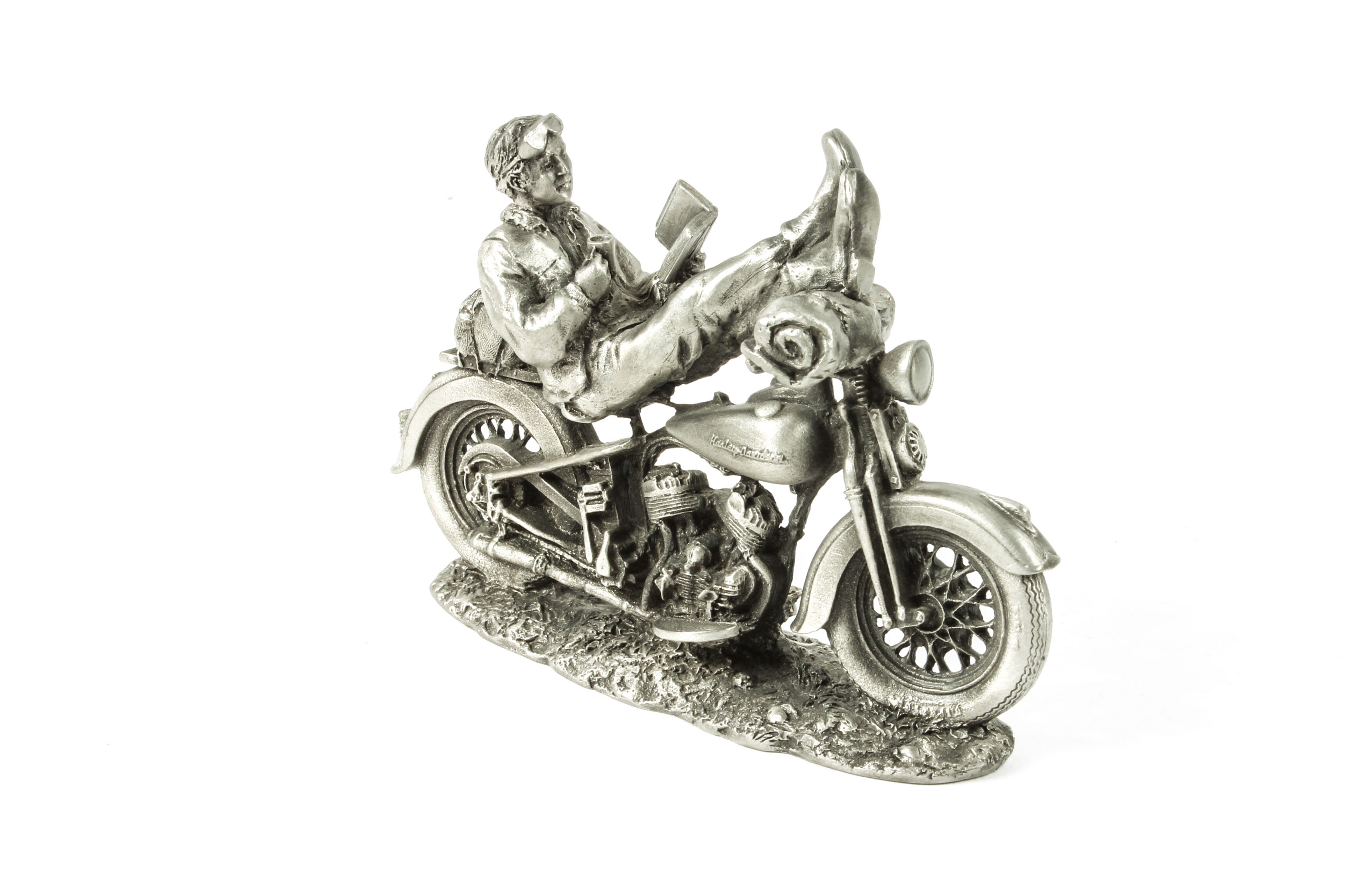 Pewter Harley-Davidson Figurines
