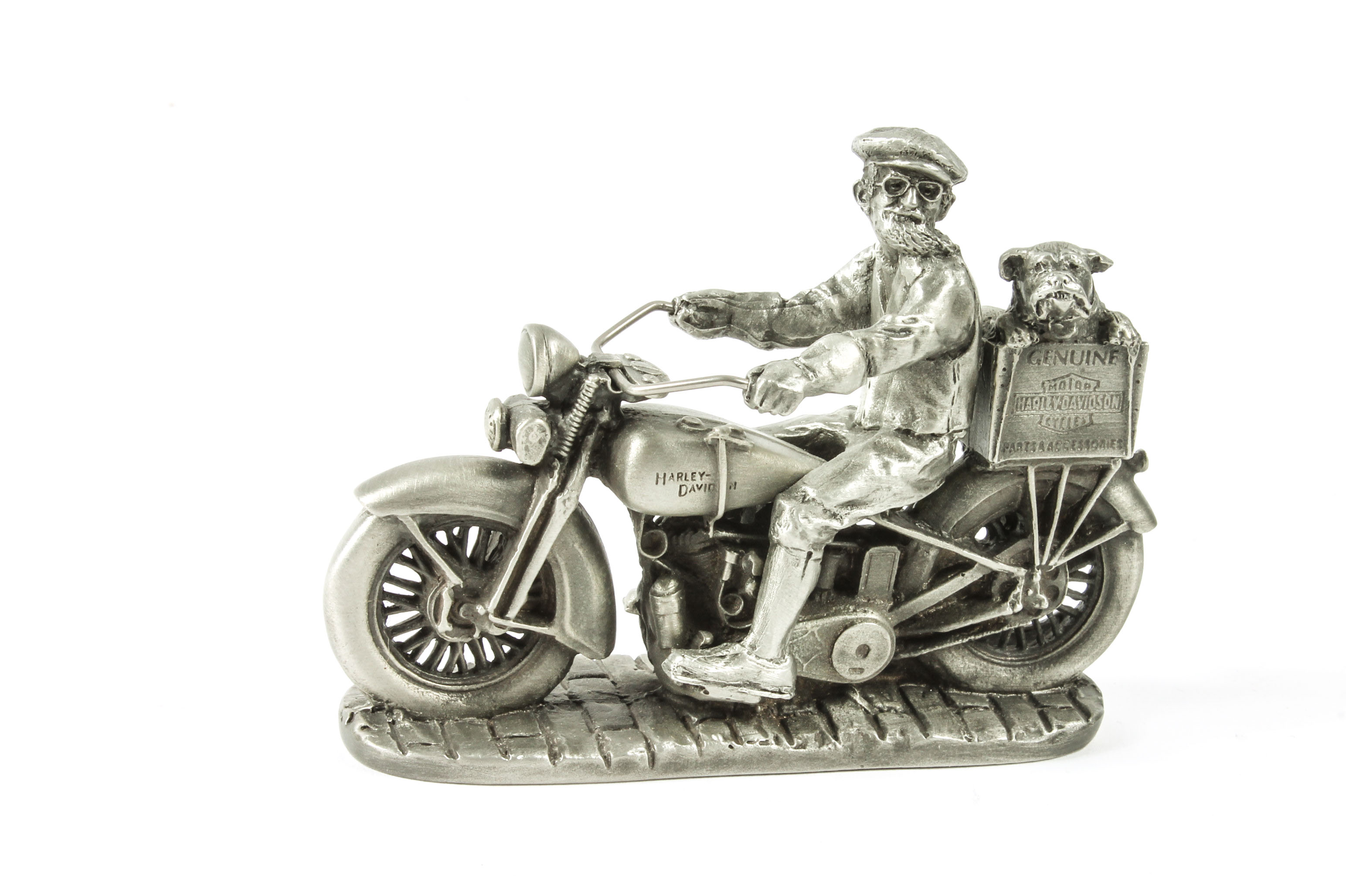Pewter Harley-Davidson Figurines