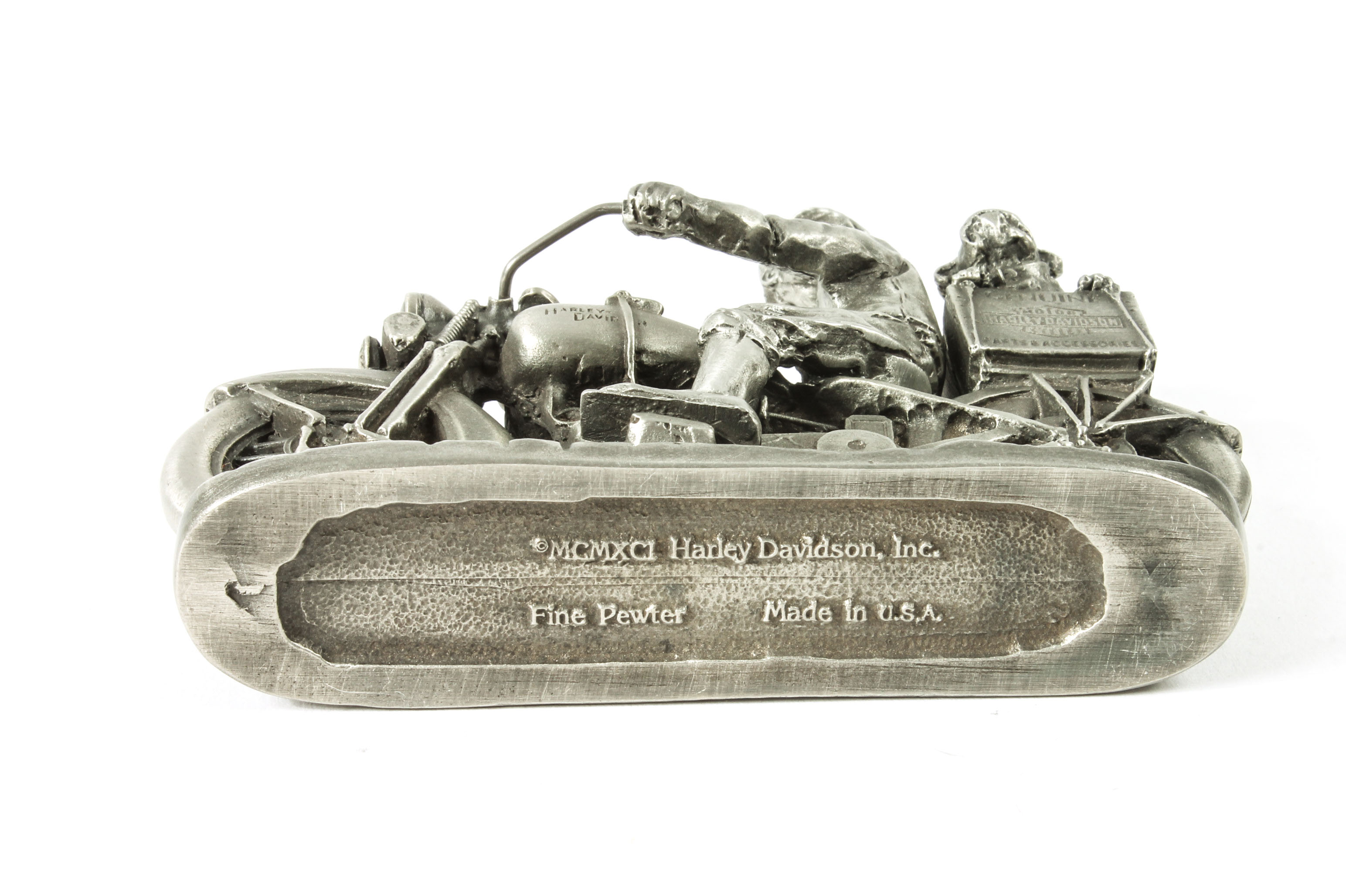 Pewter Harley-Davidson Figurines