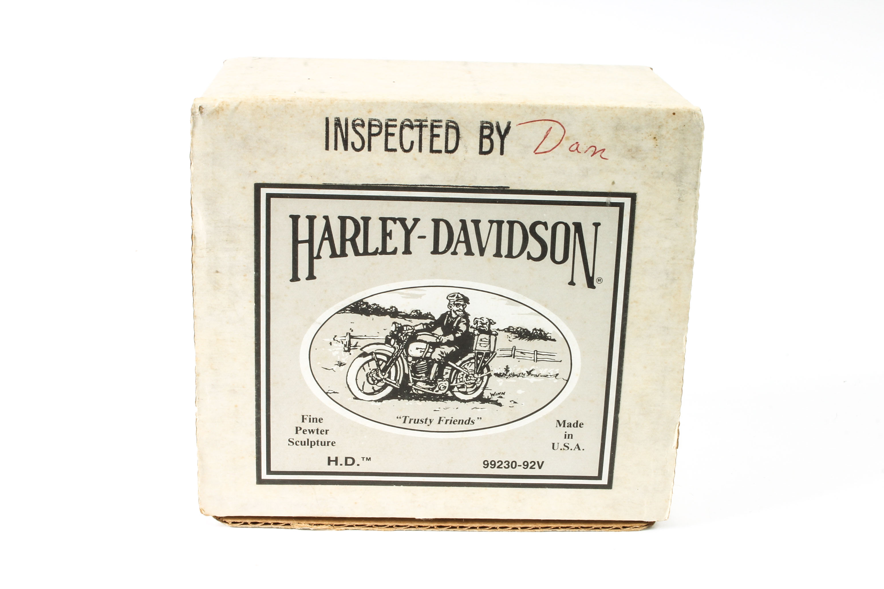 Pewter Harley-Davidson Figurines