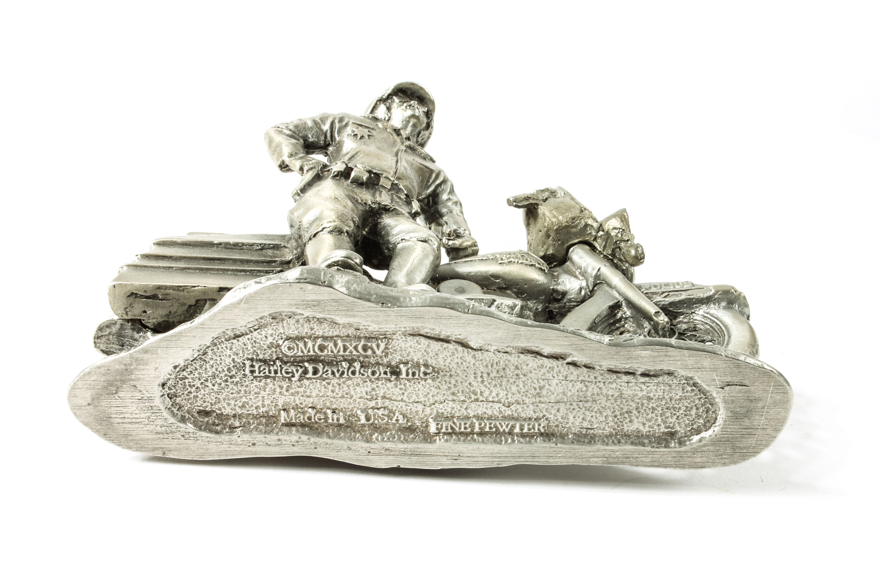 Pewter Harley-Davidson Figurines