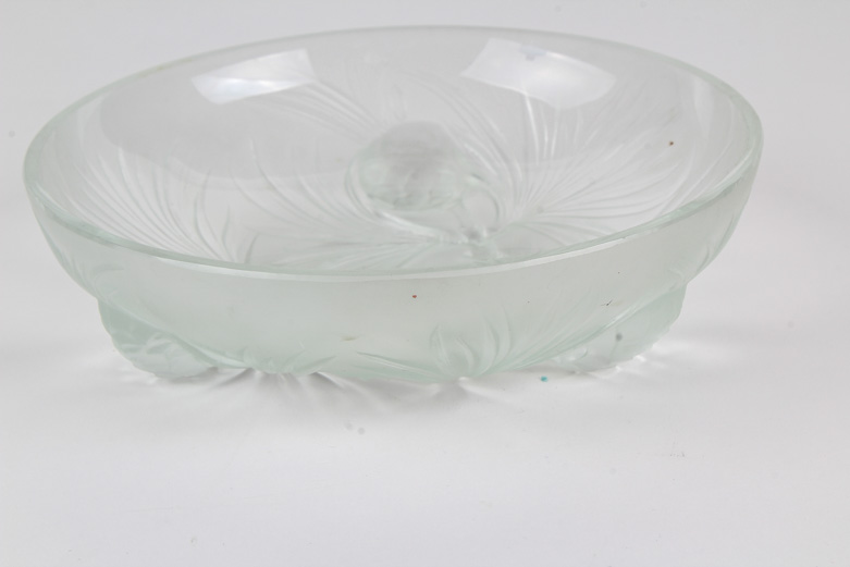 Verlys Footed Glass Dish