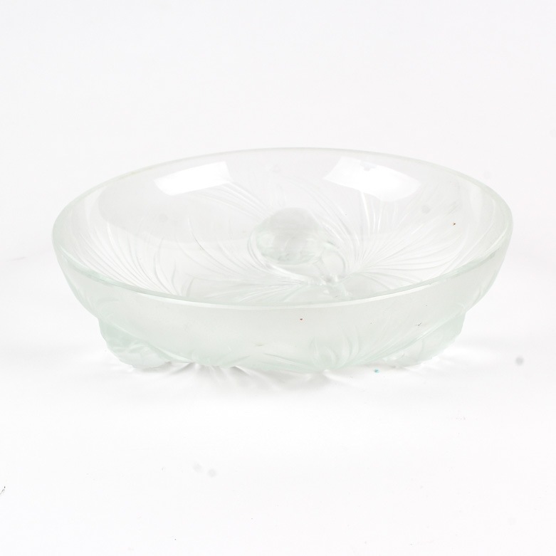 Verlys Footed Glass Dish