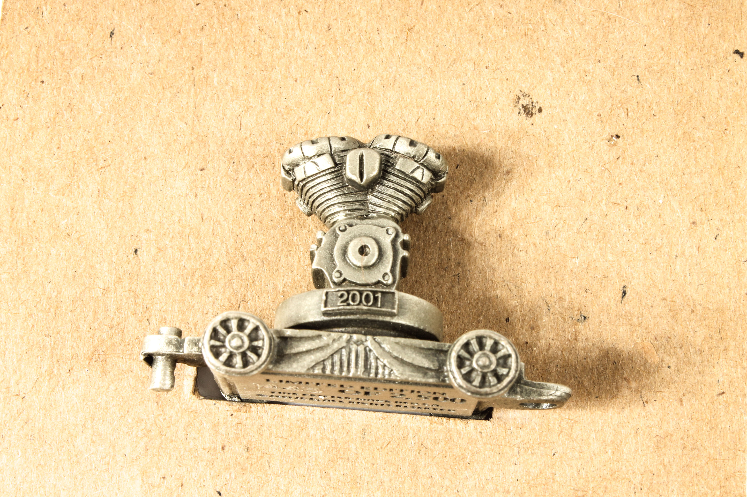 Harley-Davidson Pewter Train Miniatures