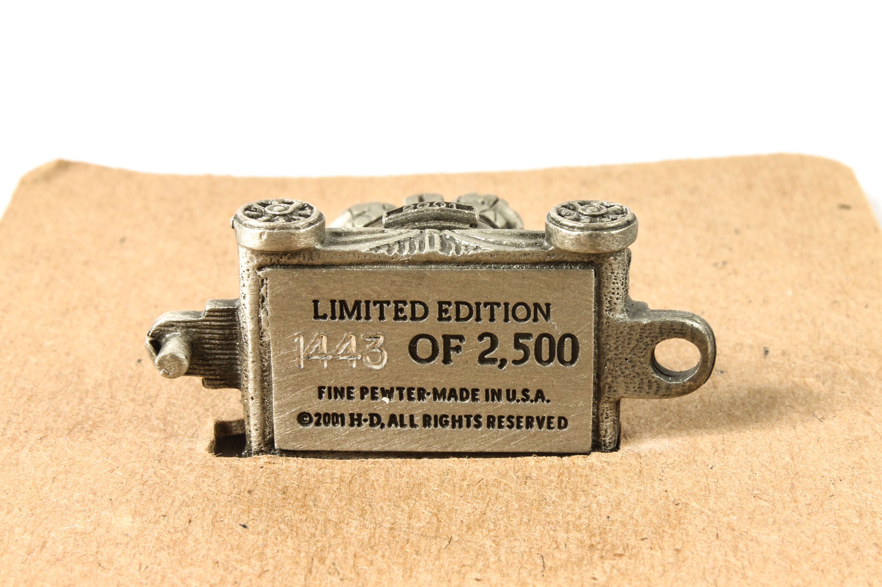 Harley-Davidson Pewter Train Miniatures