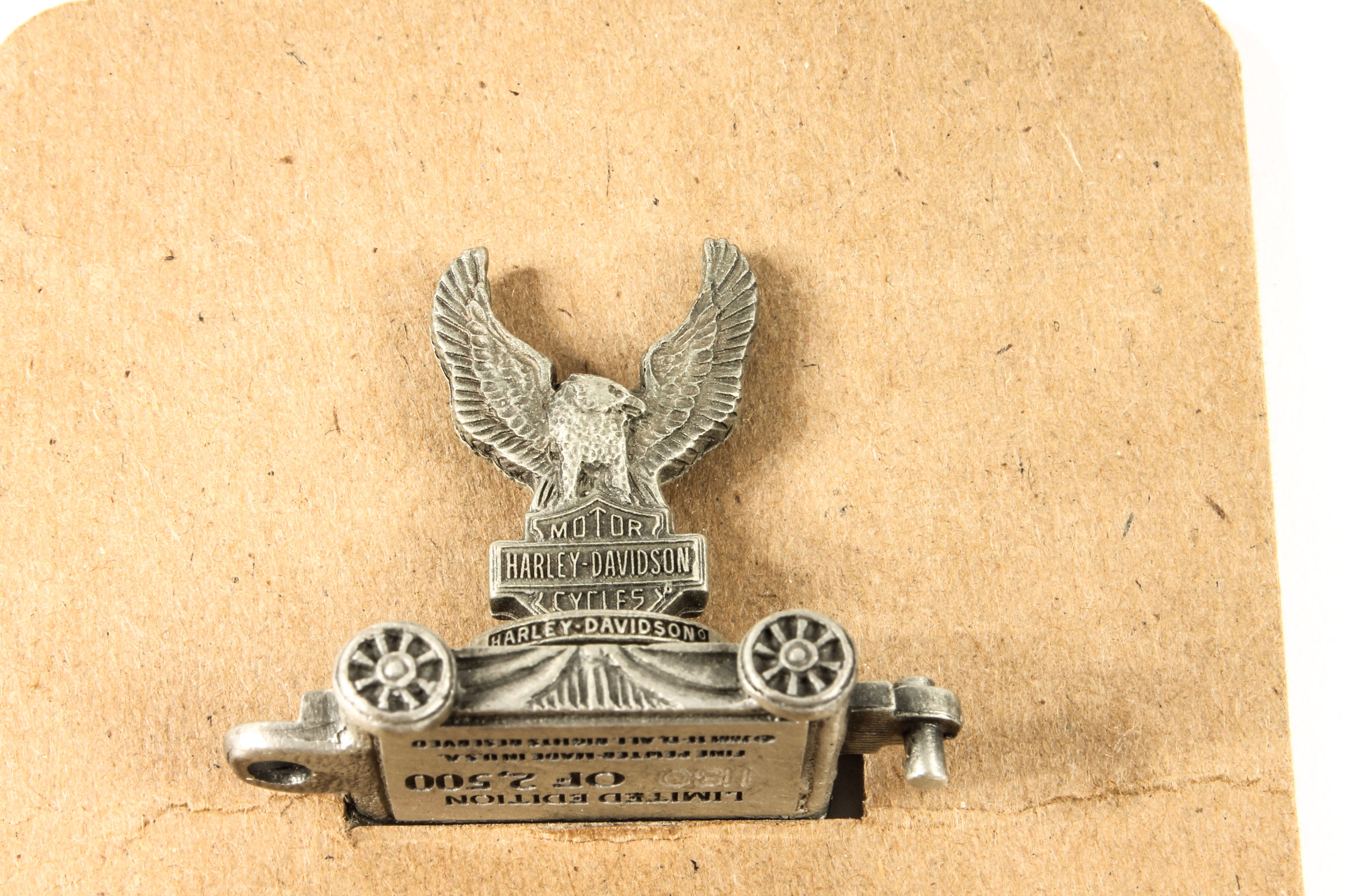 Harley-Davidson Pewter Train Miniatures