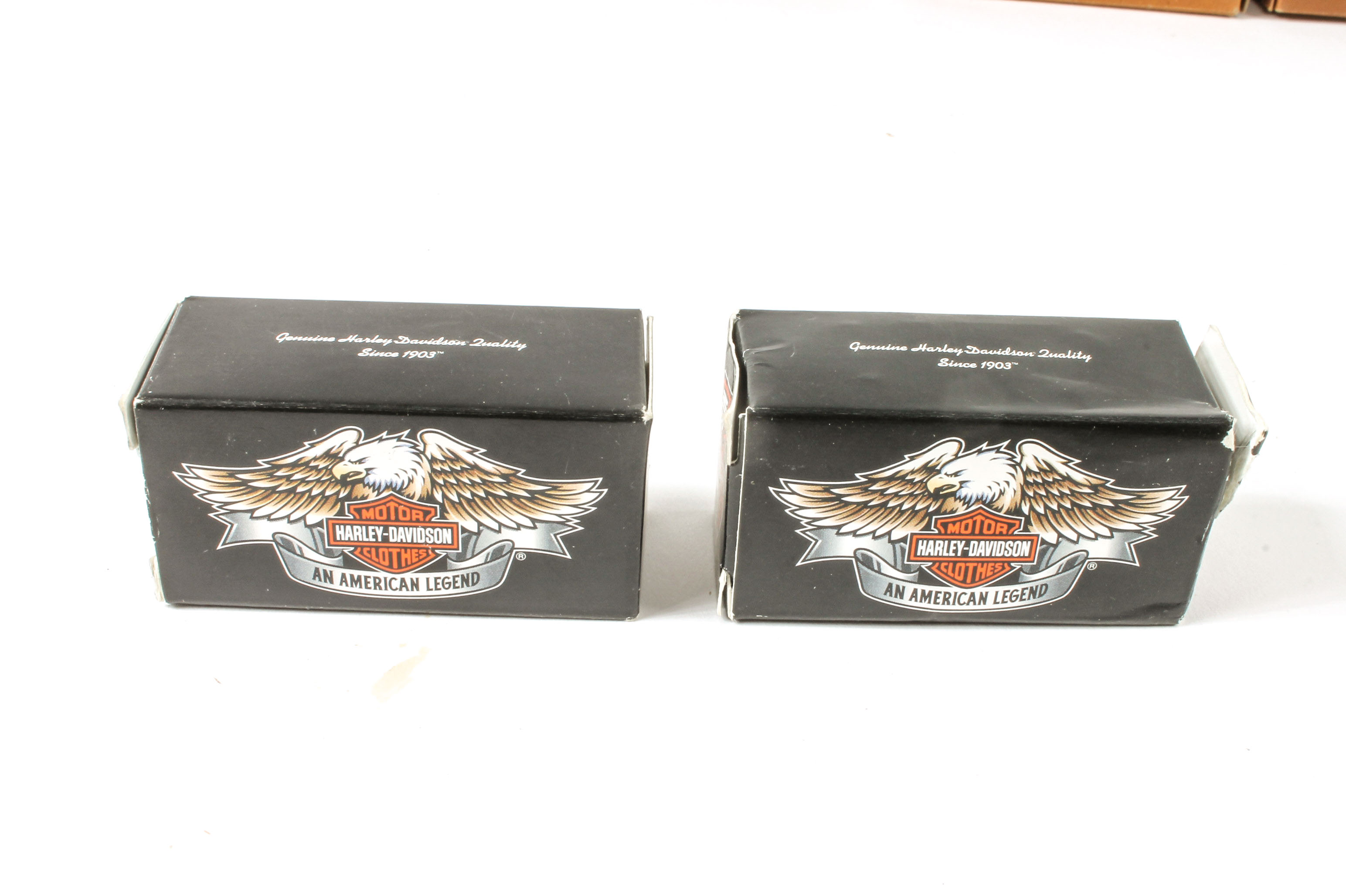 Harley-Davidson Pewter Train Miniatures