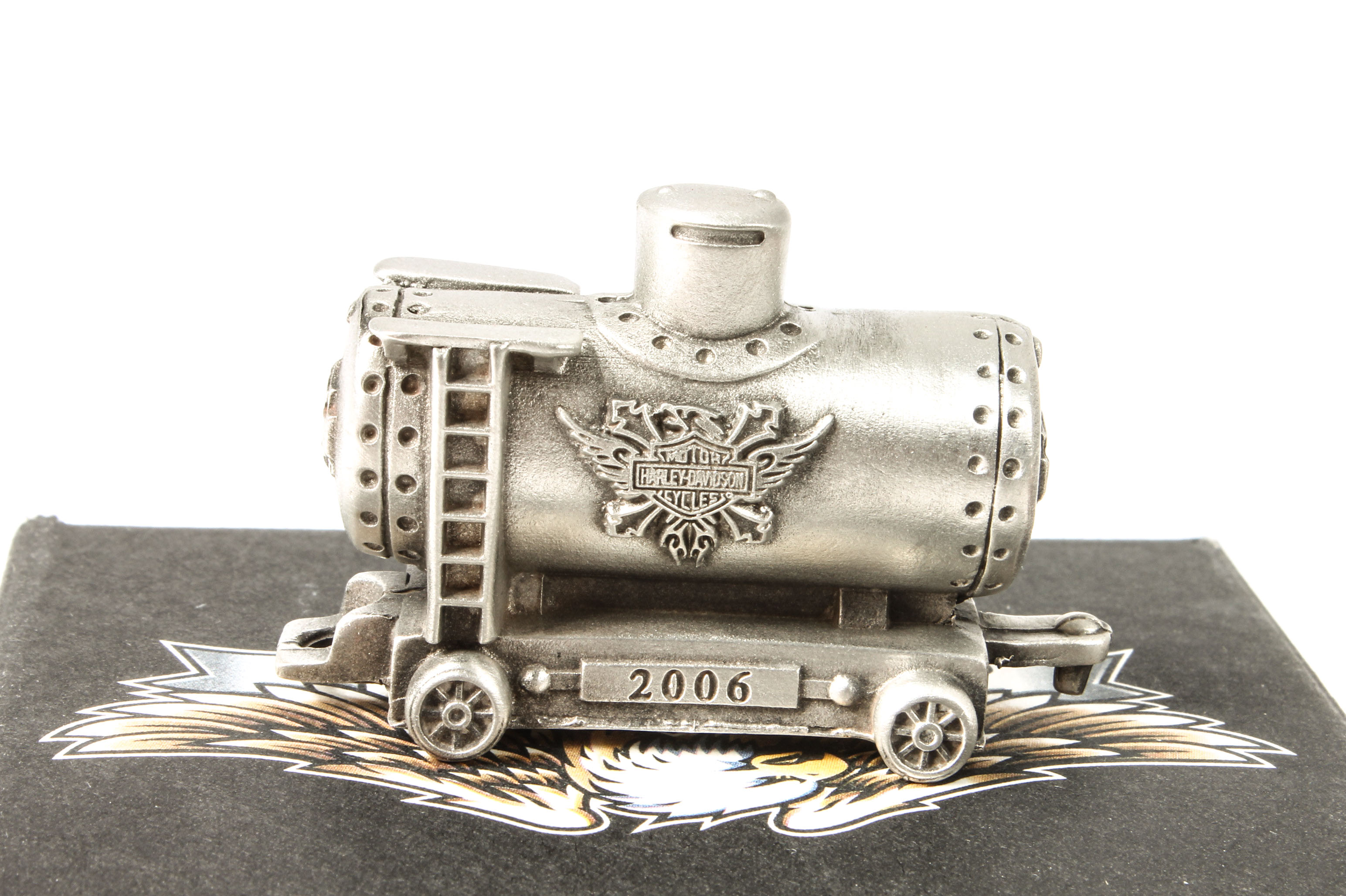 Harley-Davidson Pewter Train Miniatures