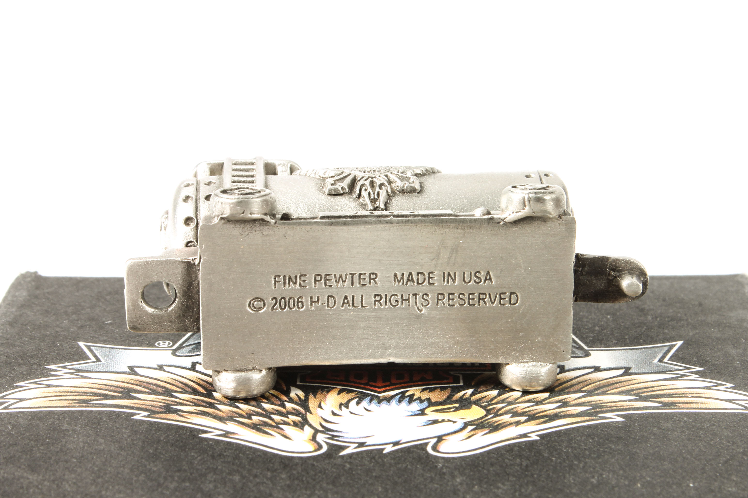 Harley-Davidson Pewter Train Miniatures