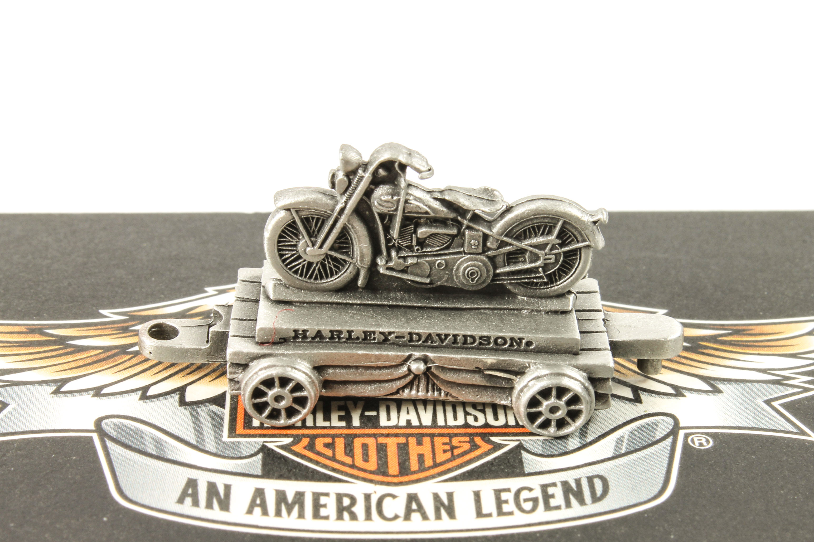Harley-Davidson Pewter Train Miniatures