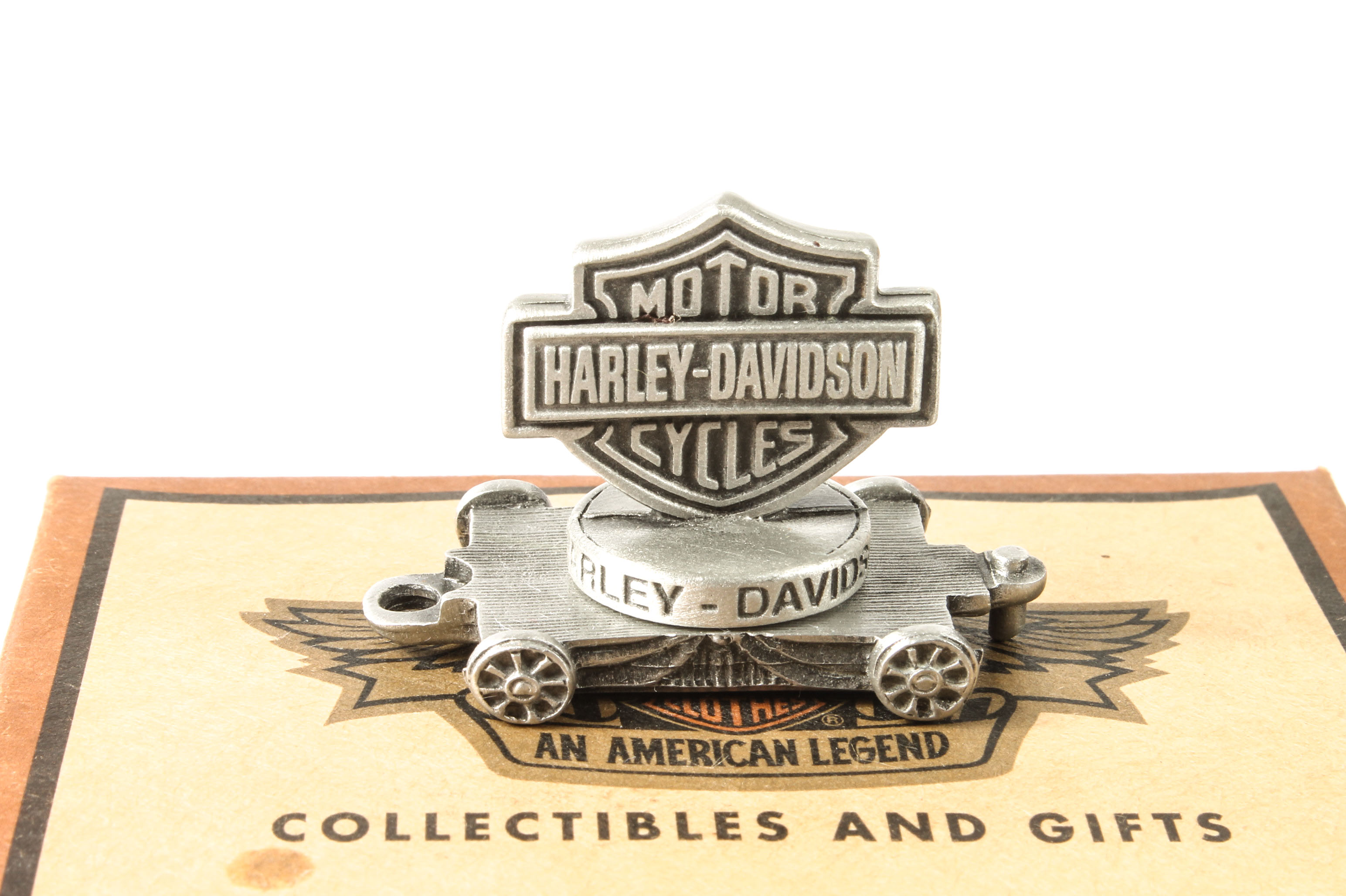 Harley-Davidson Pewter Train Miniatures