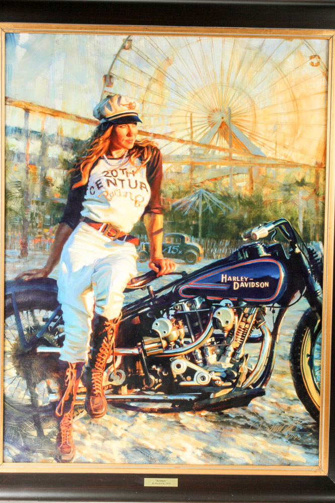 David Uhl Limited Edition Giclee "Brittney"