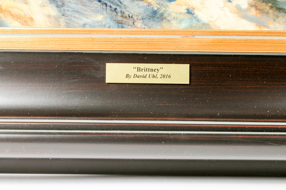 David Uhl Limited Edition Giclee "Brittney"