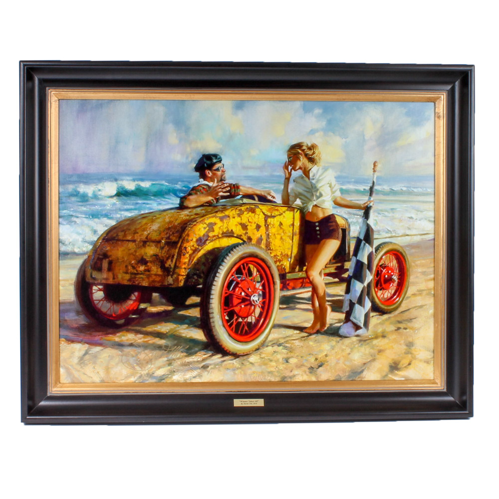 David Uhl Limited Edition Giclee "Winner Takes All"