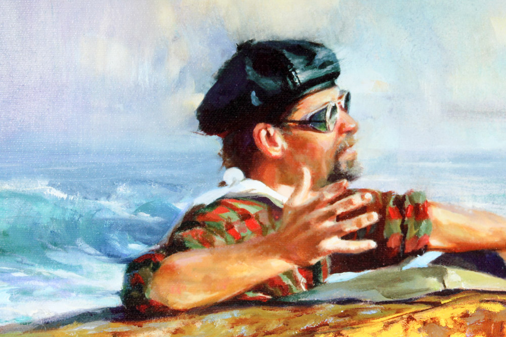 David Uhl Limited Edition Giclee "Winner Takes All"