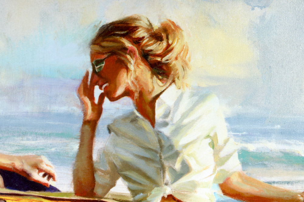 David Uhl Limited Edition Giclee "Winner Takes All"