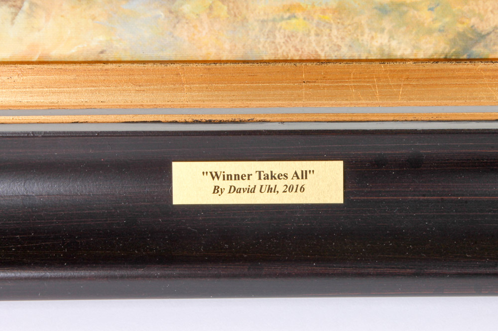 David Uhl Limited Edition Giclee "Winner Takes All"