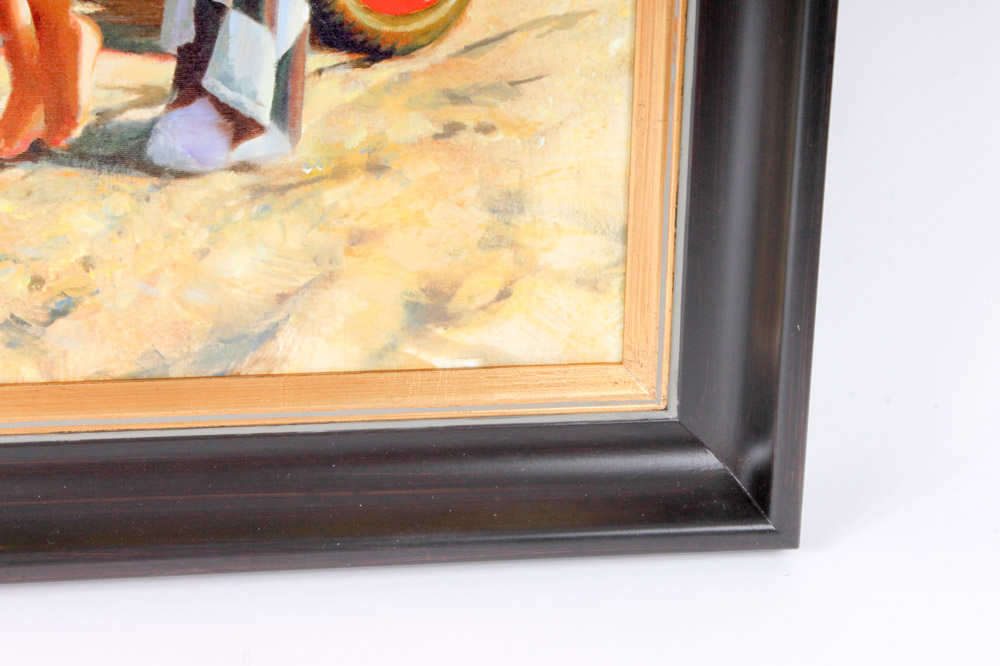 David Uhl Limited Edition Giclee "Winner Takes All"