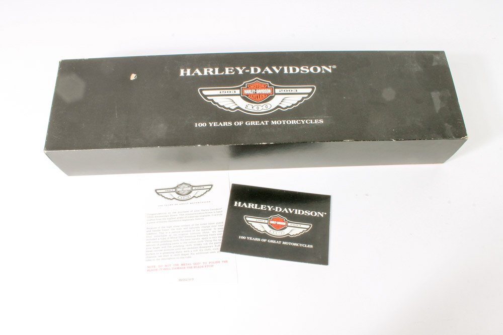 100th Anniversary Harley-Davidson Knife