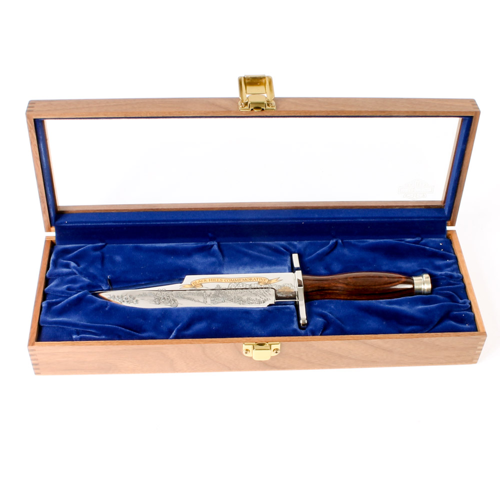 Harley-Davidson Black Hills Commemorative Knife by Buck