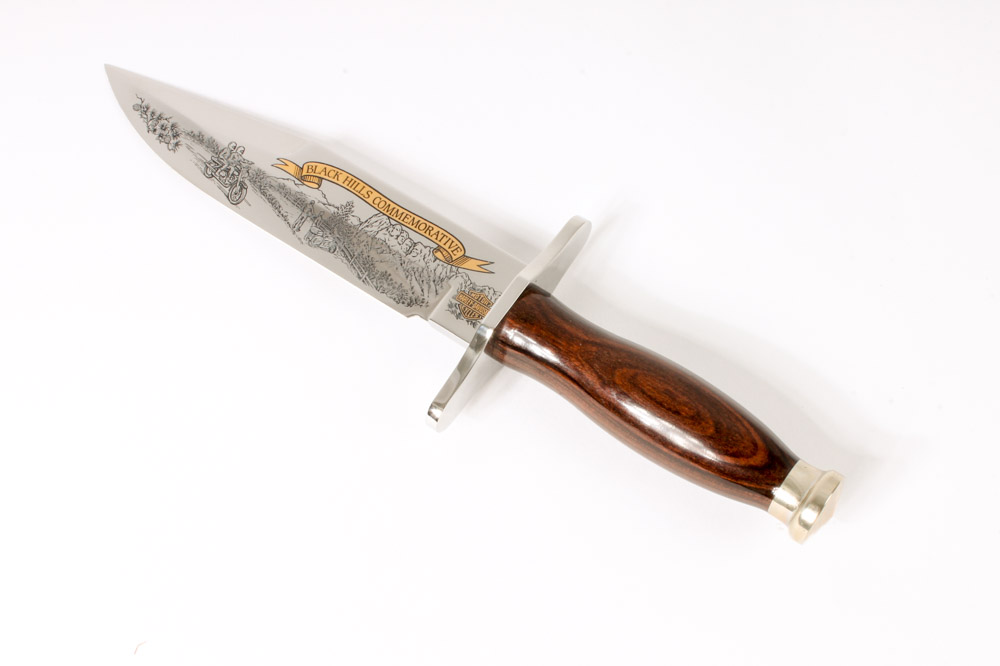 Harley-Davidson Black Hills Commemorative Knife by Buck