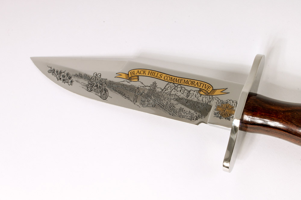 Harley-Davidson Black Hills Commemorative Knife by Buck