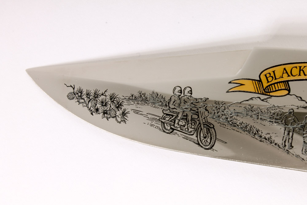 Harley-Davidson Black Hills Commemorative Knife by Buck