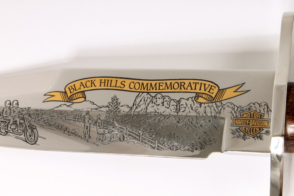 Harley-Davidson Black Hills Commemorative Knife by Buck