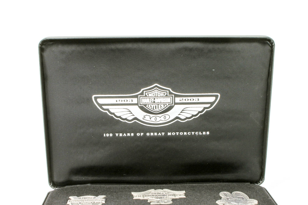 Nickel Silver Harley-Davidson Medallions