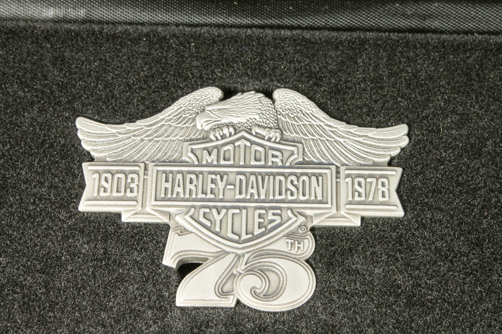 Nickel Silver Harley-Davidson Medallions