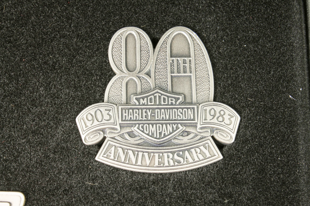 Nickel Silver Harley-Davidson Medallions
