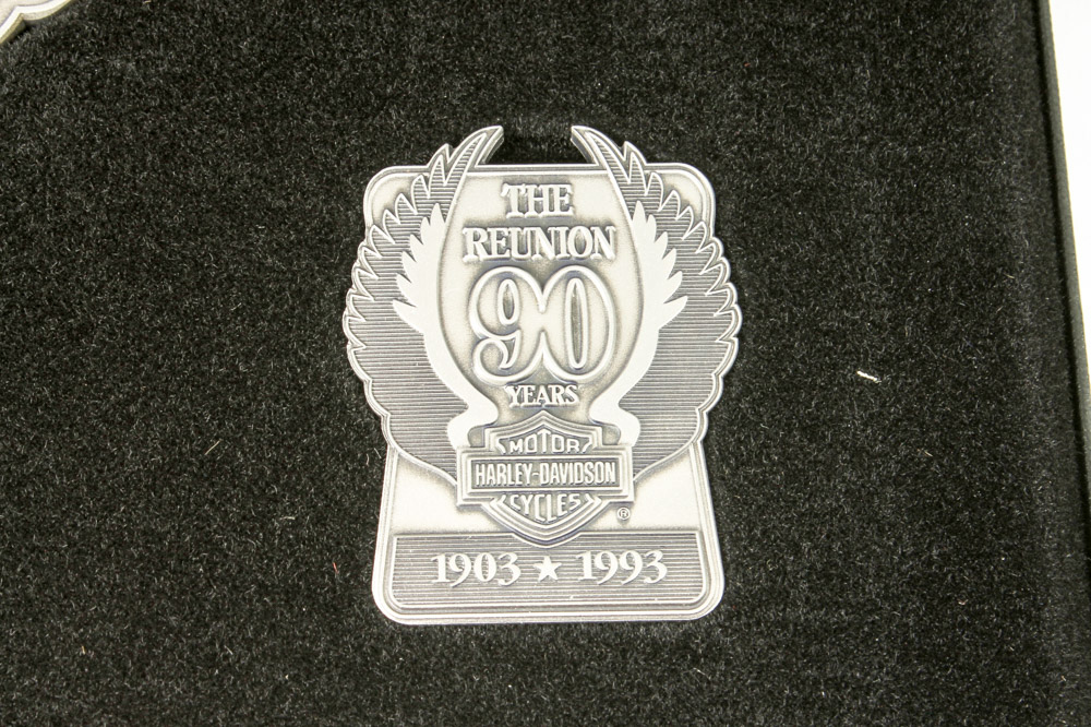 Nickel Silver Harley-Davidson Medallions